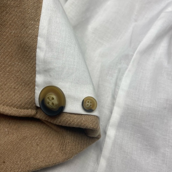 NWT Bella Bliss Wool Blend Camel Blazer Jacket Size 7 - Picture 9 of 11